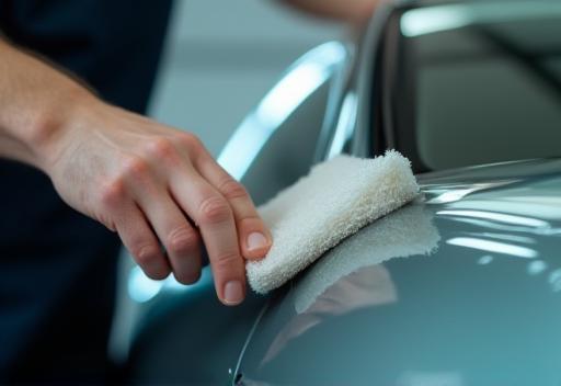 Applying ceramic coating